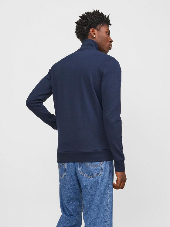 Jack&Jones Jack&Jones Bluza Paulos 12250737 Granatowy Standard Fit