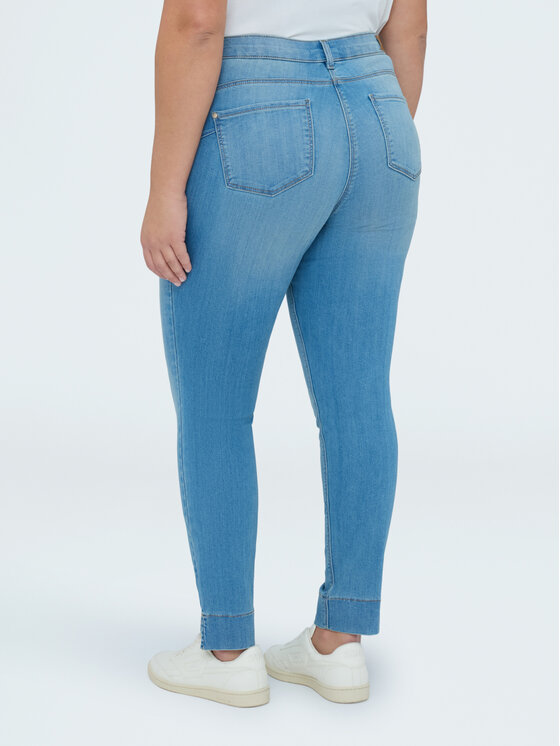 Fiorella Rubino Fiorella Rubino Jeans P478T105213N004 Turchese Skin Fit