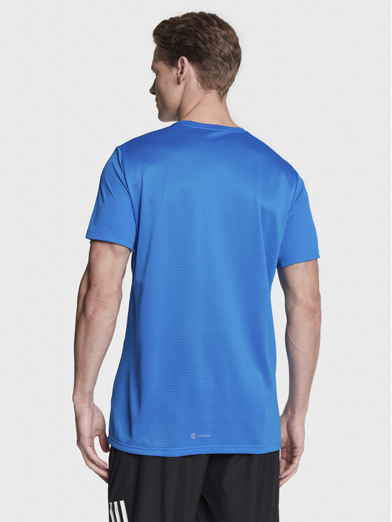 adidas adidas T-särk Own the Run T-Shirt HB7450 Sinine Regular Fit