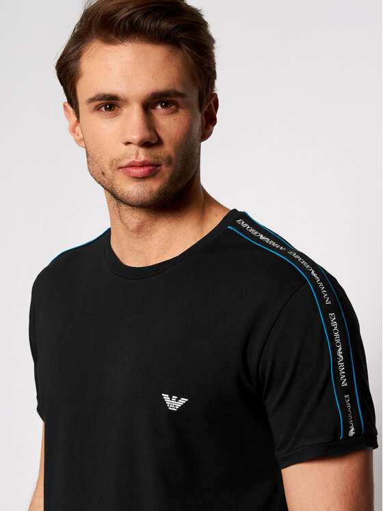 T-shirt 111890 1P717 00020 Nero Slim Fit