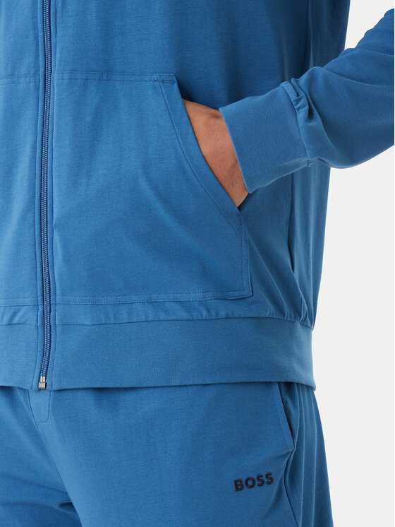 BOSS BOSS Mikina Mix&Match 50515313 Modrá Regular Fit