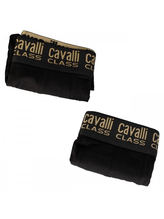 Cavalli Class Cavalli Class Sada 2 kusů boxerek QXO01F JD003 Černá