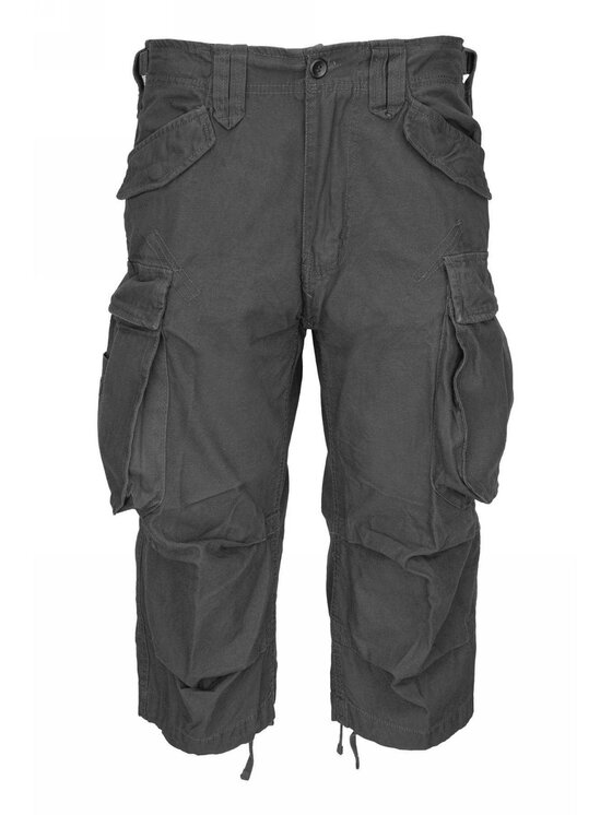Brandit Brandit Szorty materiałowe 2003.5.XL Szary Regular Fit
