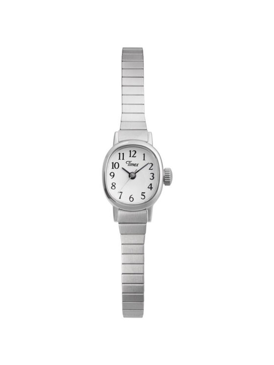 Timex Timex Zegarek TW2Y47300 Srebrny