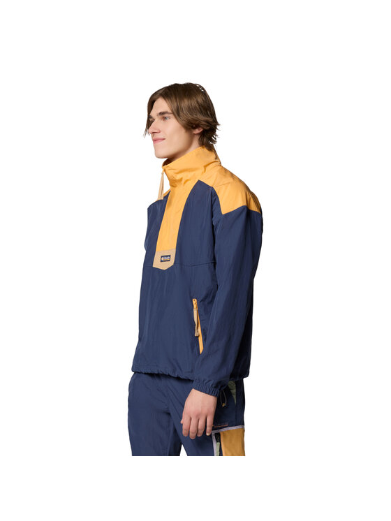 Columbia Columbia Kurtka przejściowa Columbia Riptide II Retro Windbreaker Anorak Granatowy Regular Fit