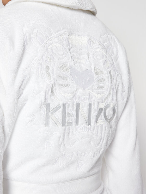 KENZO Kenzo Accappatoio Iconic Bianco