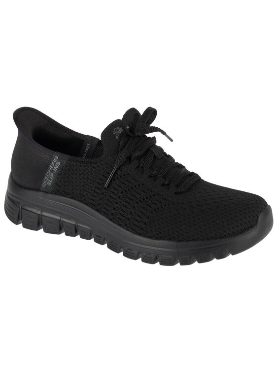 Skechers Skechers Sneakersy Skechers Graceful - First Blush Czarny