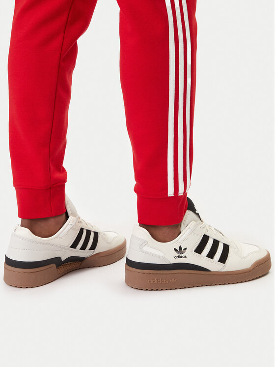 adidas adidas Pantaloni da tuta 3-Stripes KE3560 Rosso Slim Fit