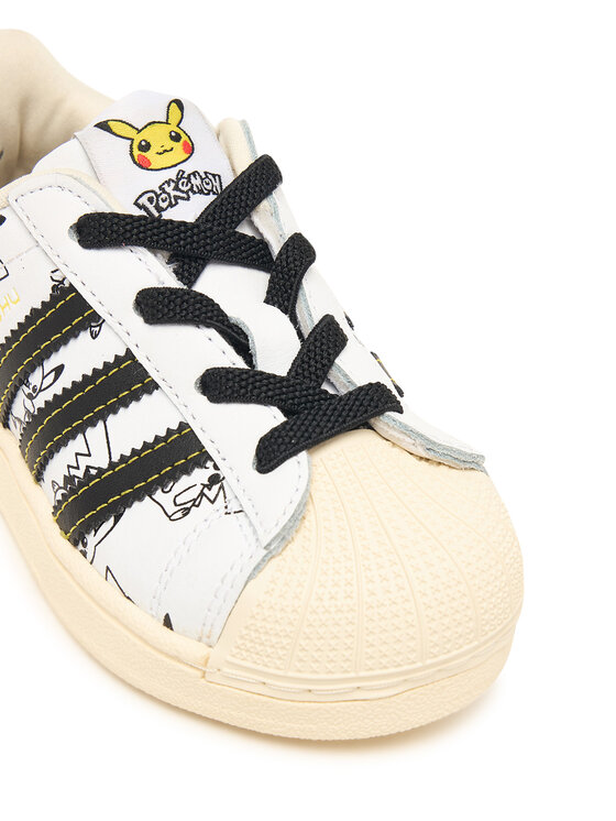 adidas adidas Сникърси Pokemon Superstar II Elastic Lace KJ5614 Бял