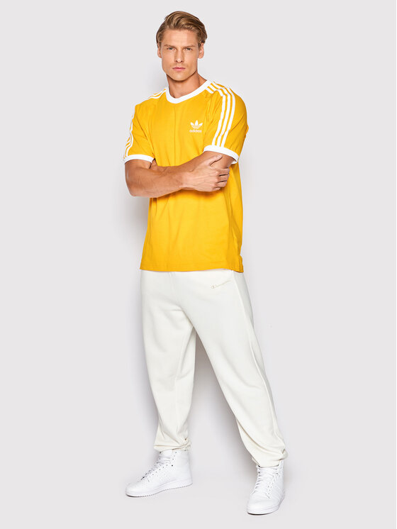 T-shirt adicolor Classic 3-Stripes HK7278 Giallo
