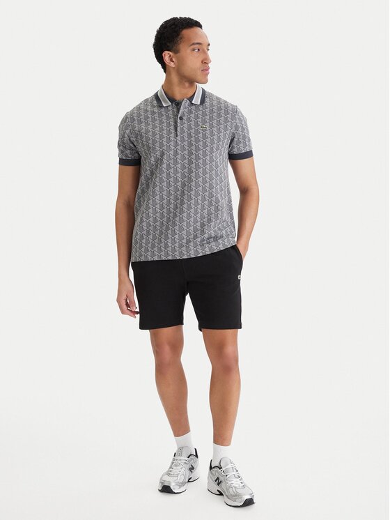Lacoste Lacoste Športne kratke hlače GH0886 Črna Regular Fit