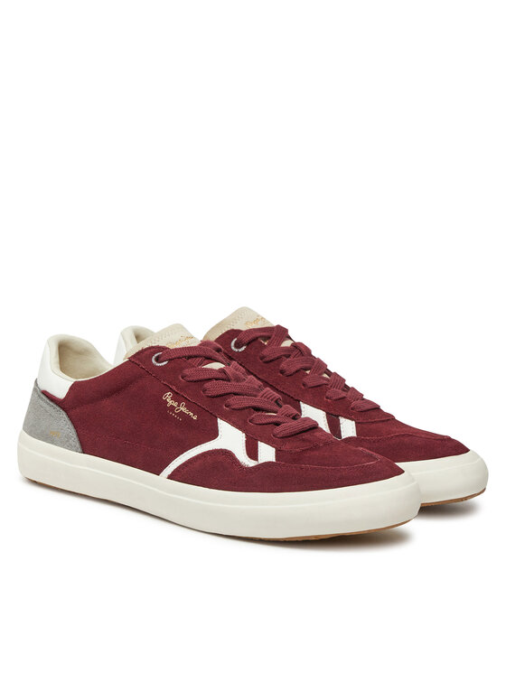 Pepe Jeans Pepe Jeans Sneakersy PMS31058 Bordová