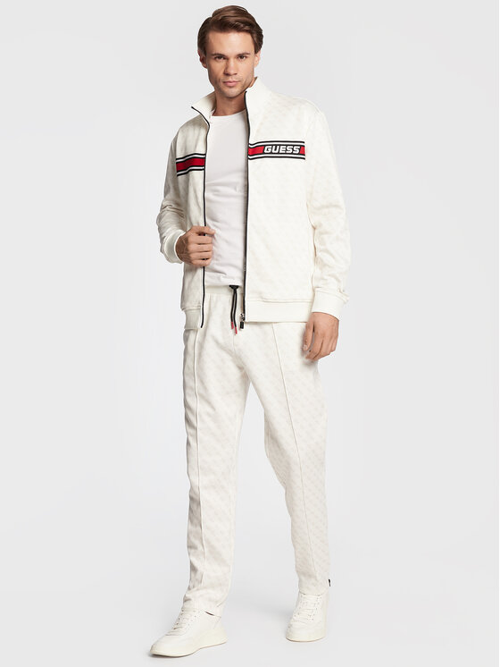 Guess Guess Світшот Korbin Z2BQ06 FL04Q Écru Regular Fit