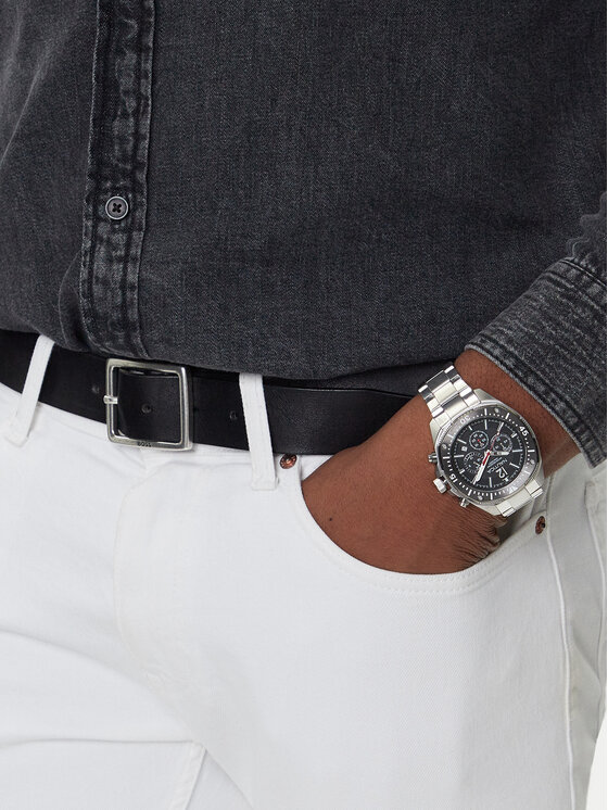 Nautica Nautica Годинник Sporty Chronograph NAPBSS505 Срібний
