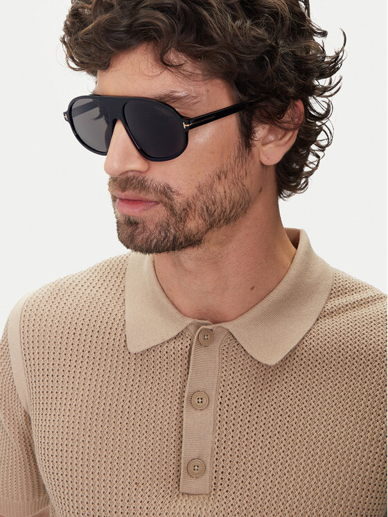 Tom Ford Tom Ford Okulary przeciwsłoneczne FT1178 01A Czarny