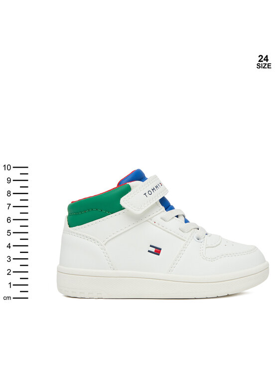 Tommy Hilfiger Tommy Hilfiger Sneakersy T1X9-34347-1355 M Biela