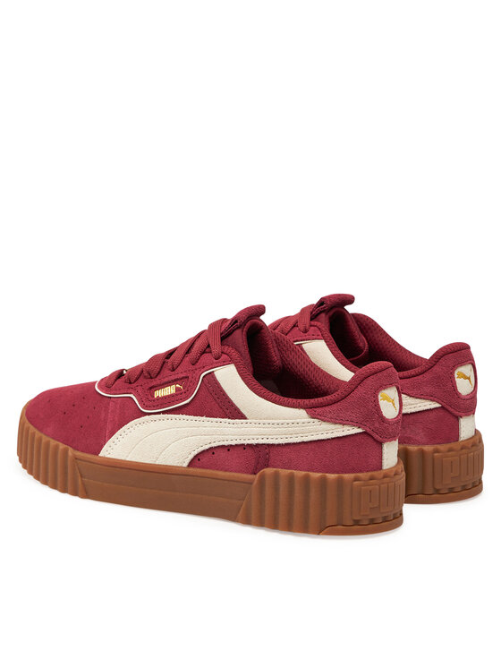 Puma Puma Sneakersy Carina 3.0 Luxe SD 400725 01 Bordowy
