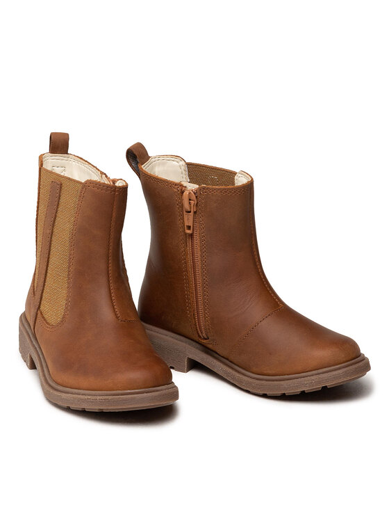 Clarks Clarks Botki Astrol Orin T 261541686 Brązowy