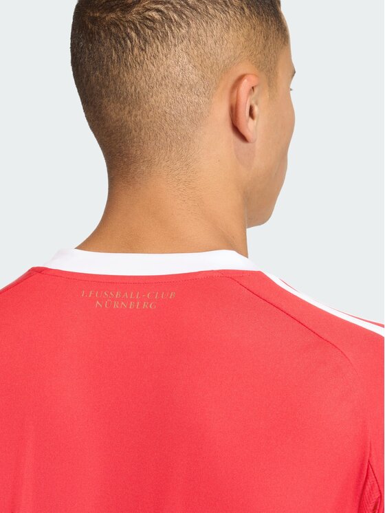 adidas adidas Koszulka techniczna 1. FC Nürnberg 25/26 Czerwony Regular Fit