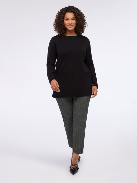 Fiorella Rubino Fiorella Rubino Maglione M009L008257N033 Nero Regular Fit