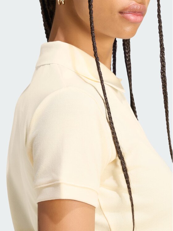 adidas adidas Polo 168164 Żółty Slim Fit