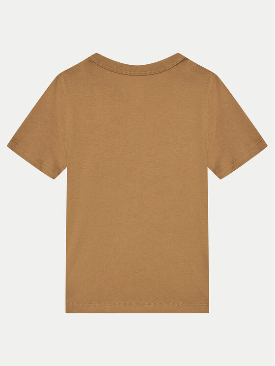 Gap Gap Тишърт 885814-00 Бежов Regular Fit