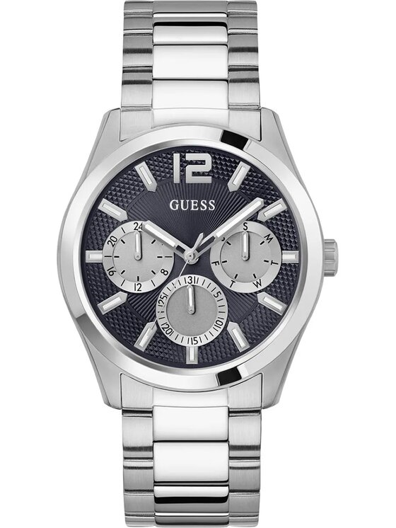 Guess Guess Hodinky GW0707G Strieborná