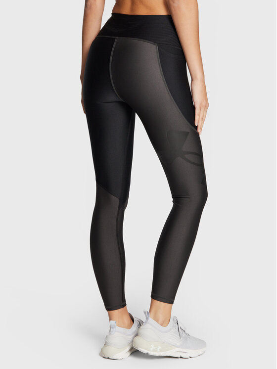 Under Armour Under Armour Legginsy HeatGear® Ankle 1373936 Czarny Slim Fit