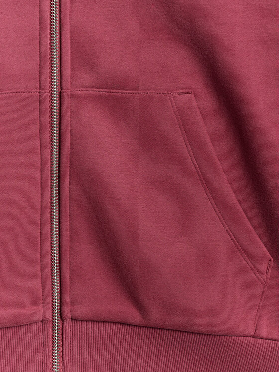 4F 4F Bluza BASIC+ Bordowy Regular Fit