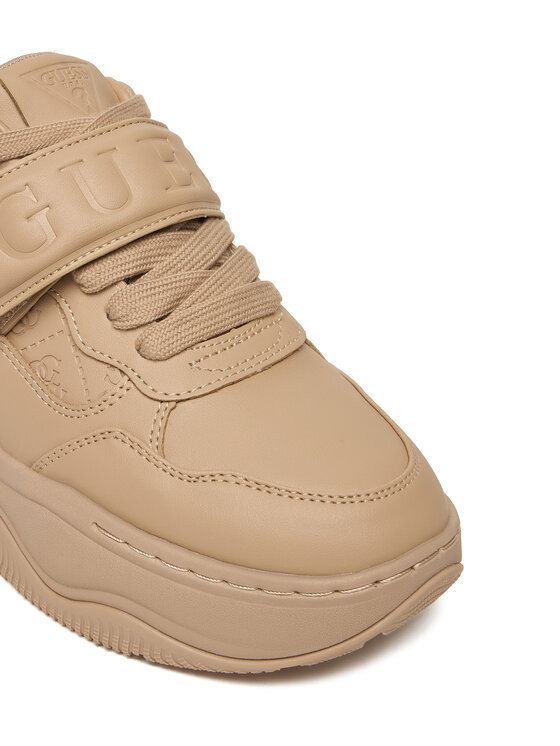Guess Guess Sneakersy FLFHNN ELE12 Béžová
