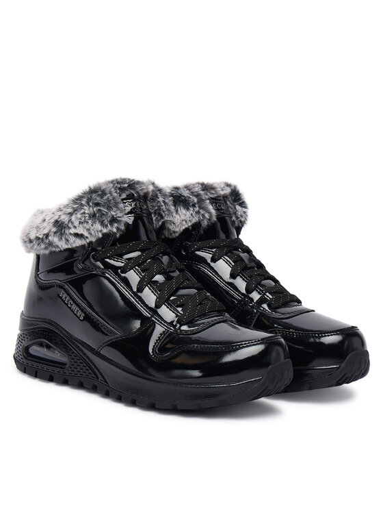 Skechers Skechers Škornji Uno Rugged 168126/BBK Črna