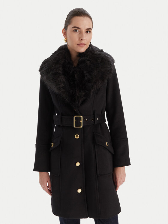 Marciano Guess Marciano Guess Cappotto di lana 5BGL26 1799Z Nero Regular Fit