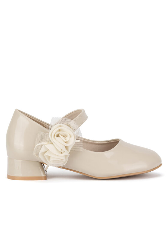 Nelli Blu Nelli Blu Ballerinas CM220624-2 Beige