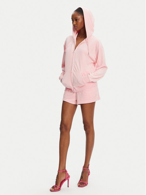 Juicy Couture Juicy Couture Bluză Halan JCWAS24342 Roz Oversize