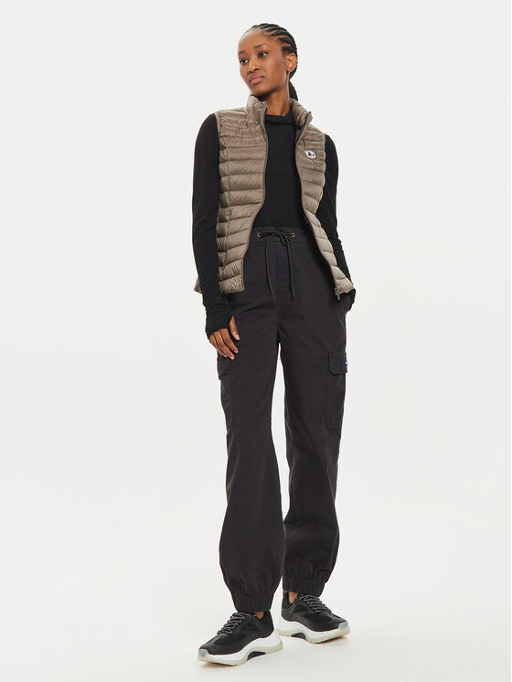 Jott Jott Bezrękawnik Seda P000WDOW04 Beżowy Slim Fit