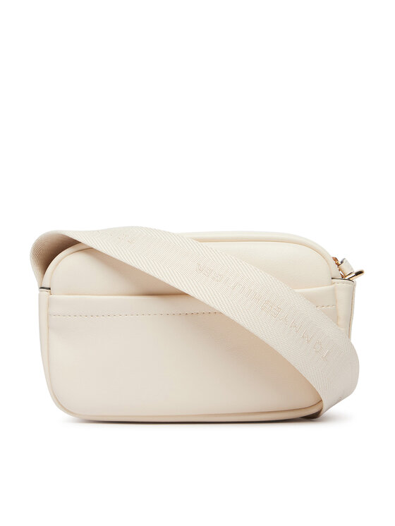 Tommy Hilfiger Tommy Hilfiger Rankinė Th Logotape Camera Bag AW0AW18741 Balta