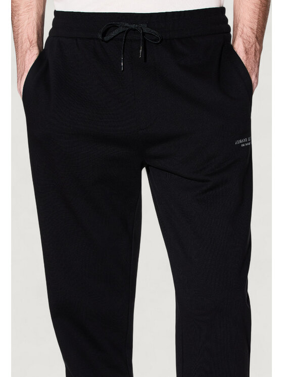 Armani Exchange Armani Exchange Pantaloni da tuta XM001299 AF20934 Nero Casual Fit