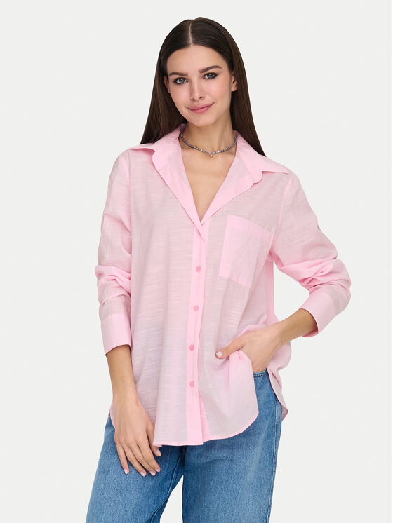 ONLY ONLY Marškiniai Salina 15335255 Rožinė Regular Fit
