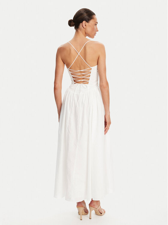 BARDOT BARDOT Вечірня сукня Estie 59786DB Білий Regular Fit