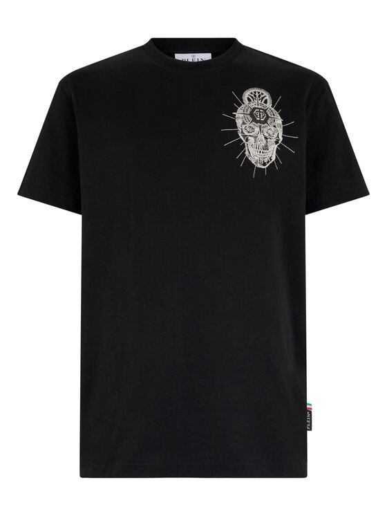 PHILIPP PLEIN PHILIPP PLEIN T-Shirt 29817 Czarny Regular Fit