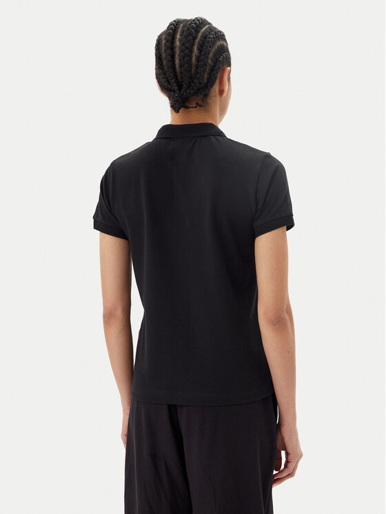 EA7 Emporio Armani EA7 Emporio Armani Тениска с яка и копчета 7W000030 AF12450 UC001 Черен Regular Fit