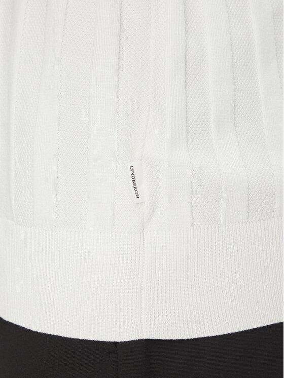 Lindbergh Lindbergh Póló 30-804064 Fehér Relaxed Fit