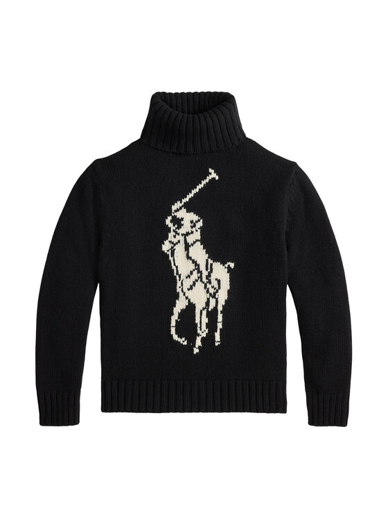 Polo Ralph Lauren Polo Ralph Lauren Rollkragenpullover 211978329002 Schwarz Relaxed Fit