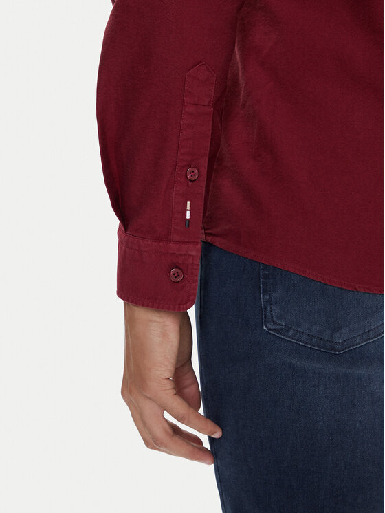 BOSS BOSS Košile H-Roan 50544917 Červená Slim Fit