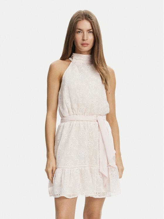 Guess Guess Letní šaty W5GK15 W0WA2 Růžová Regular Fit