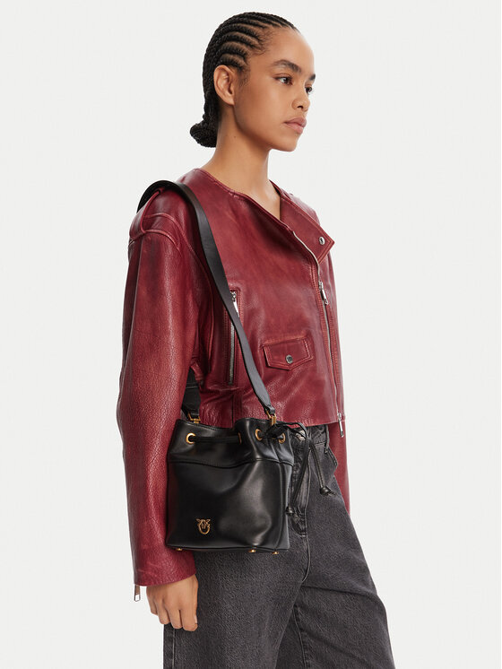 PINKO PINKO Torbica Secchiello Mini Al 25-26 104303 A0QO Crna