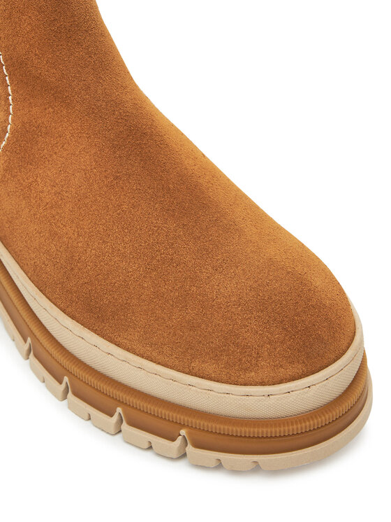 Tamaris Tamaris Kotníková obuv s elastickým prvkem 1-25808-45 Hnědá