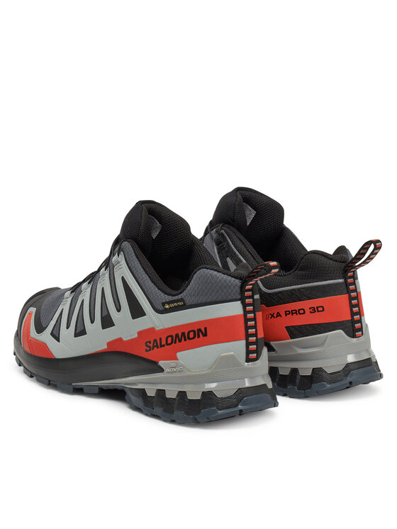 Salomon Salomon Παπούτσια πεζοπορίας Xa Pro 3D V9 Gore-Tex L47817500 Γκρι