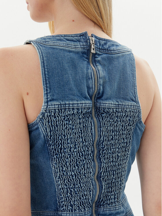 Guess Guess Φόρεμα 175261 Μπλε Classic Fit