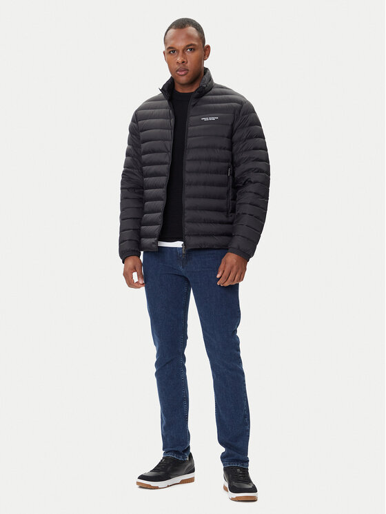 Armani Exchange Armani Exchange Пуховик XM001919 AF16927 UC001 Чорний Regular Fit